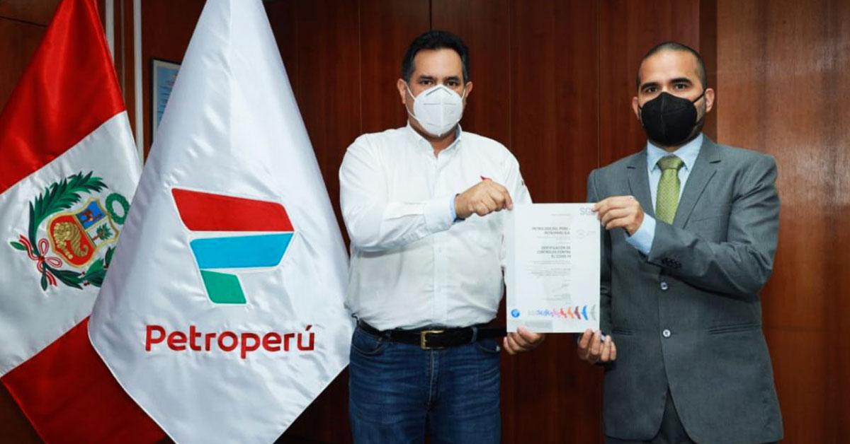 PetroPerú recibe certificación SGS en controles frente a la COVID-19