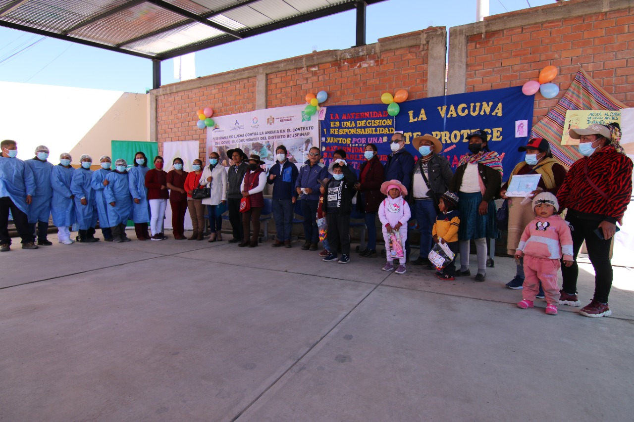 Lucha contra la anemia en Cusco