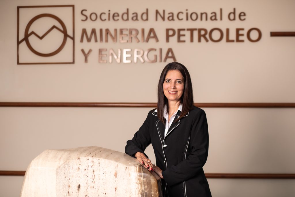 Julia Torreblanca, presidenta de la SNMPE